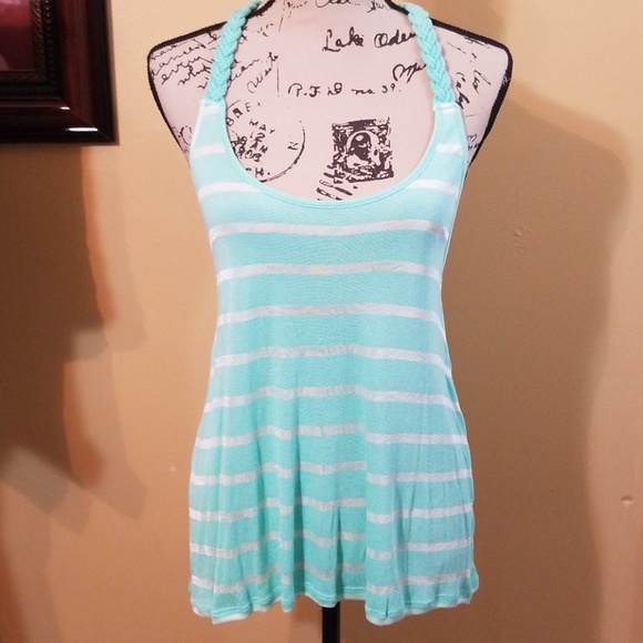 Ocean Drive Tops - Ocean Drive tank sz lg euc